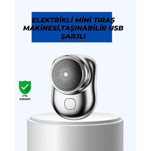 Mikro Titreşim Motorlu, Düşük Sesli, Usb Girişli Tıraş Makinesi