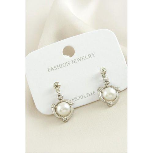 Halka Metal İnci Küpe