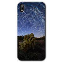 Potkal Hediye Fabrikası Huawei Y5 2019 Kılıf HD Desen Baskılı Arka Kapak - Eclipse Sky