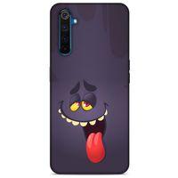 Emojix (87) Oppo Realme 6 Kılıf Silikon Kapak Desenli