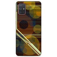 Lopard Samsung Galaxy A71 Uyumlu Kılıf Soyut Sanat (45) Baskılı Liquid Air Kılıf