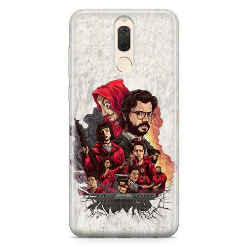 Huawei Nova 2i Kılıf La Casa De Papel Arka Kapak Koruma Desenli Full Koruyucu