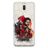 Huawei Nova 2i Kılıf La Casa De Papel Arka Kapak Koruma Desenli Full Koruyucu