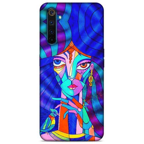 Lopard Oppo Realme 6 Pro Uyumlu Kılıf Sürreal Yüzler ♀ (45) Liquid Air Kılıf Baskılı