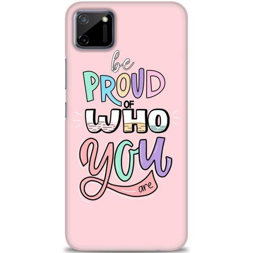Realme C11 Kılıf HD Baskılı Kılıf - Who You + Tam Ekran Koruyucu