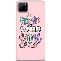 Realme C11 Kılıf HD Baskılı Kılıf - Who You + Tam Ekran Koruyucu