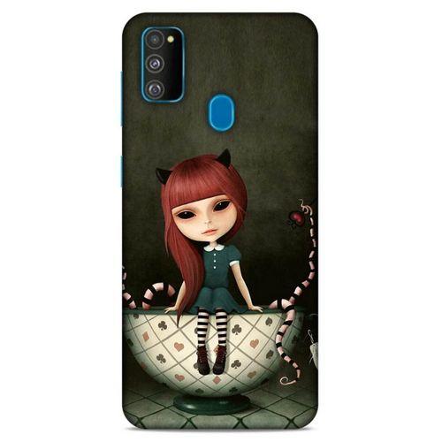 Lopard Samsung Galaxy M30s Uyumlu Kılıf Manipülasyon ☻ (41) Tank Kılıf Baskılı