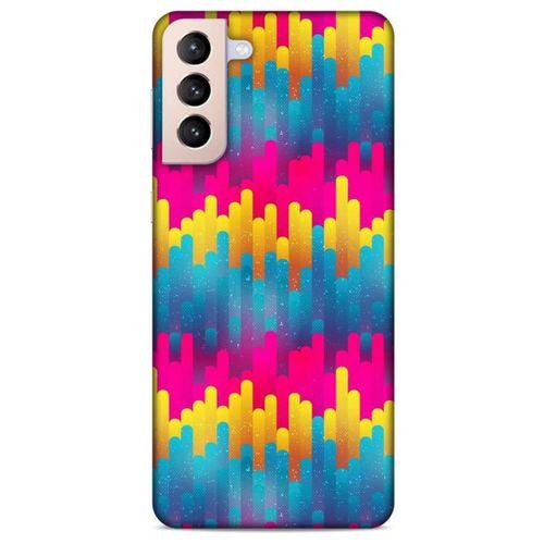 Lopard Samsung Galaxy S21 Plus Uyumlu Kılıf Geometrix (12) Koruyucu Silikon