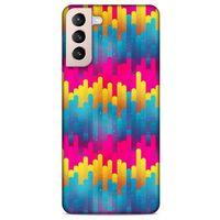 Lopard Samsung Galaxy S21 Plus Uyumlu Kılıf Geometrix (12) Koruyucu Silikon