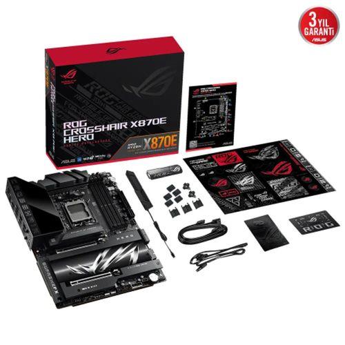 ASUS ROG CROSSHAIR X870E HERO, 4xDDR5, 5xM.2, HDMI, DP, Type-C, PCIe 5. ...
