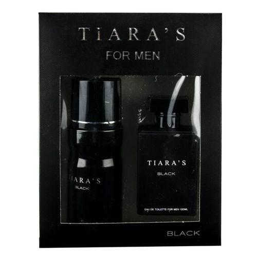 Tiaras Black 100ml Edt+150ml Deodorant Erkek Parfüm Set Fiyatı ile