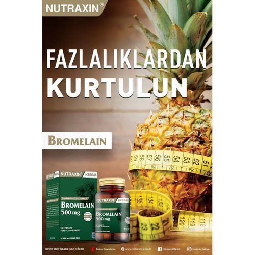 Nutraxin Bromelain 500 mg 60 Tablet Fiyatı ile Özellikleri Allesgo