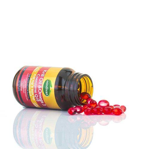 Mindivan Krill Oil, Omega 3 ve Coenzyme Q10 60 Kapsül Fiyatı ile